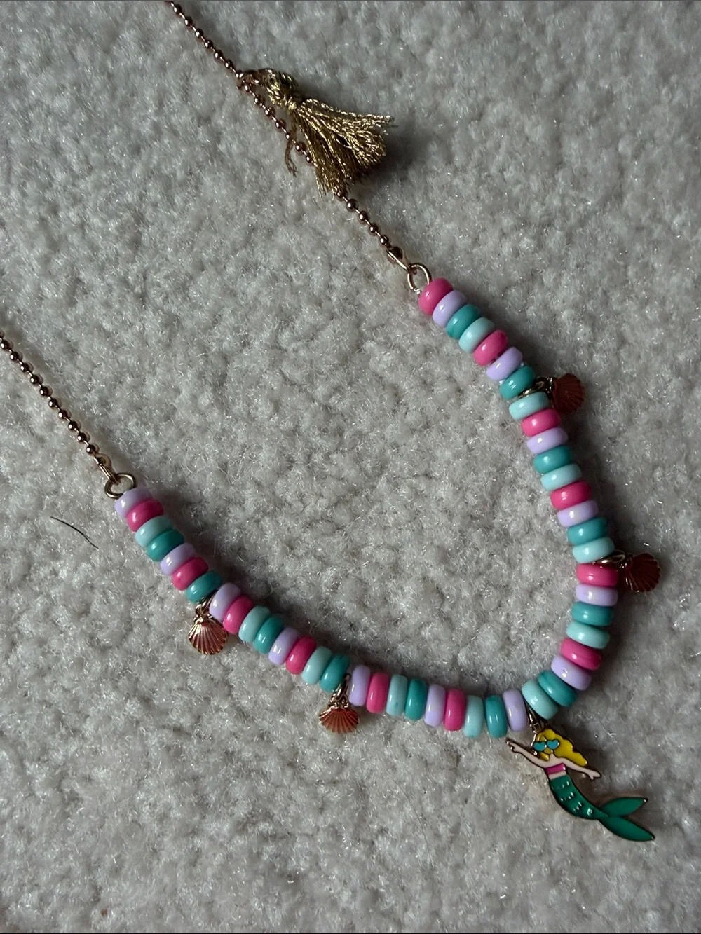 Crewcuts mermaid necklace